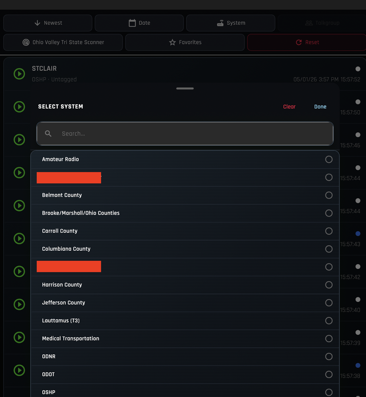 Scanner Homepage