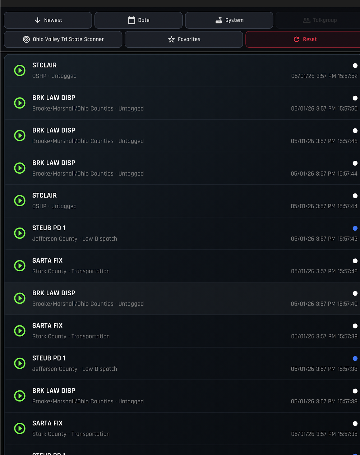 Scanner Homepage